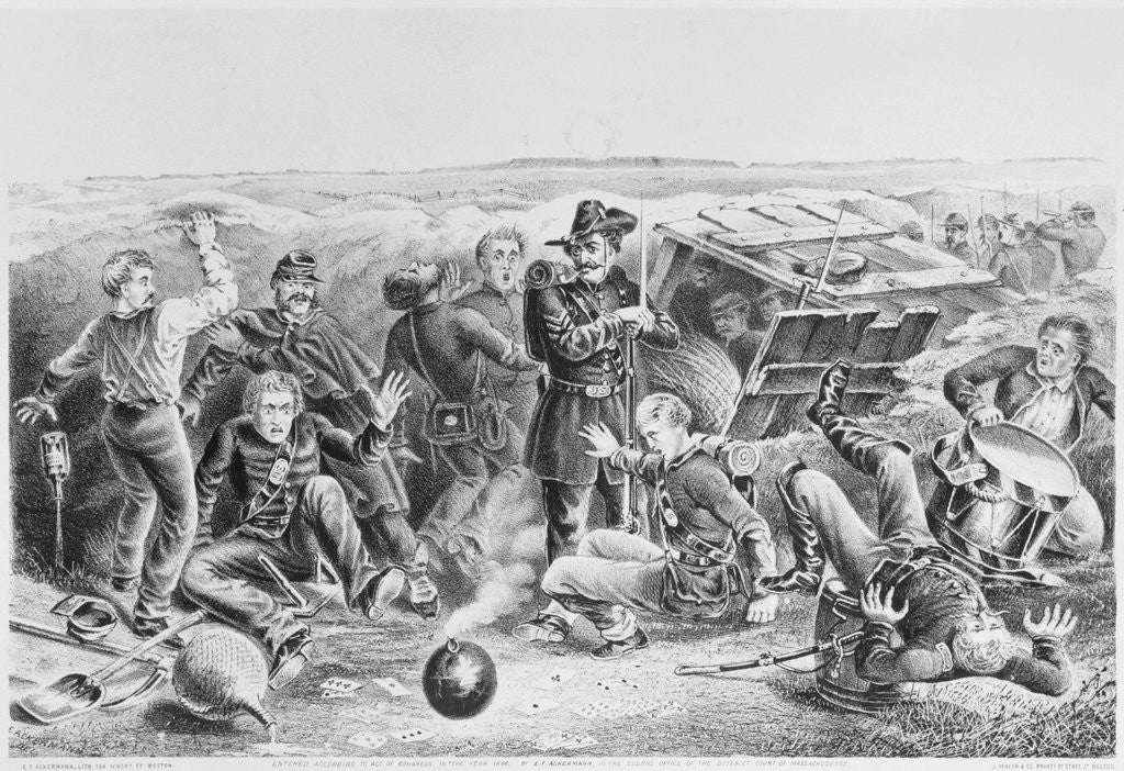 Detail of The Interrupted Game Illustration by Anonymous