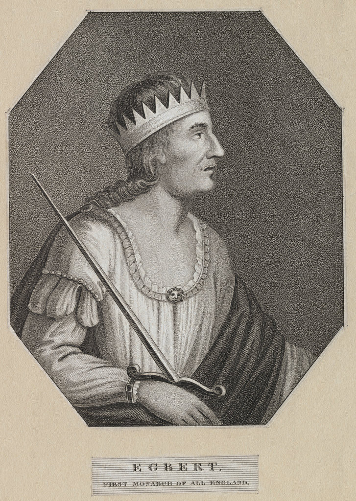 Detail of Egbert, King of All England by Anonymous