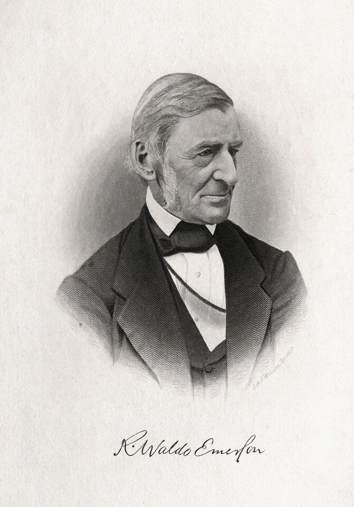 Detail of Ralph Waldo Emerson by Anonymous