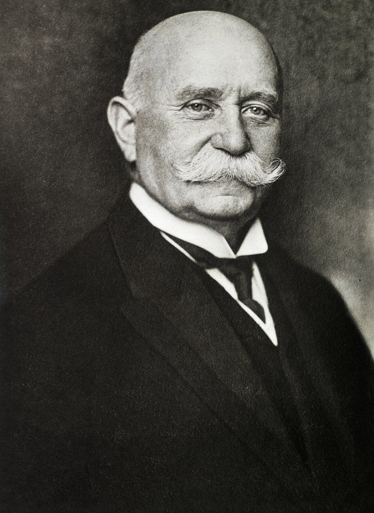 Detail of Ferdinand Graf von Zeppelin by Anonymous