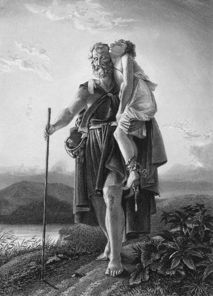 Detail of General Belisarius Rescuing Young Man by Anonymous