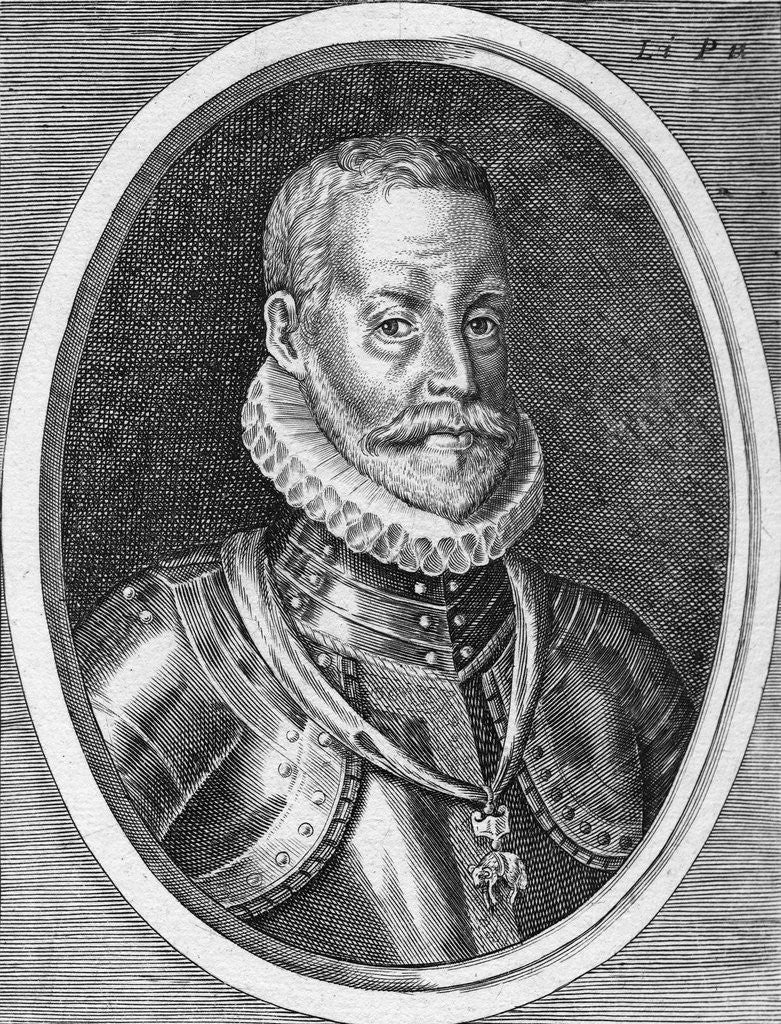Detail of Philip Ii The King Of Spain by Anonymous