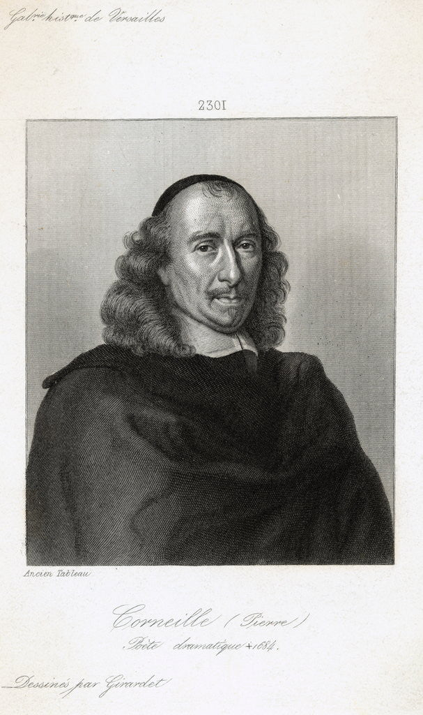 Detail of Pierre Corneille by Anonymous