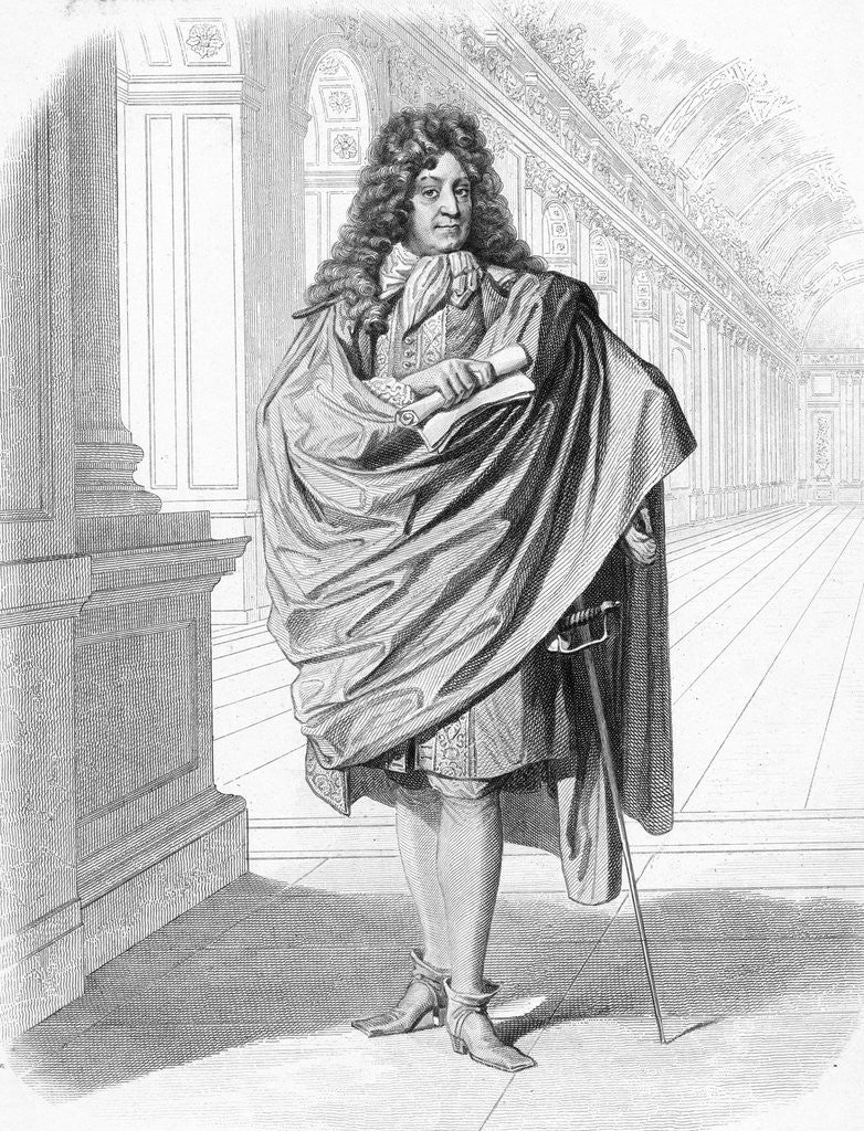 Detail of French Poet Racine by Anonymous