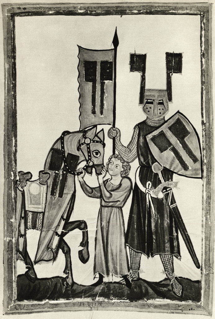 Detail of Wolfram von Eschenbach by Anonymous