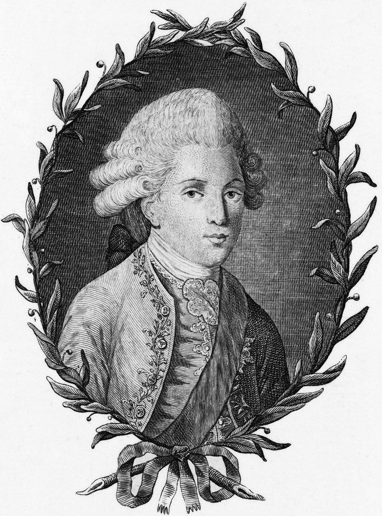 Detail of King George IV as Young Man by Anonymous