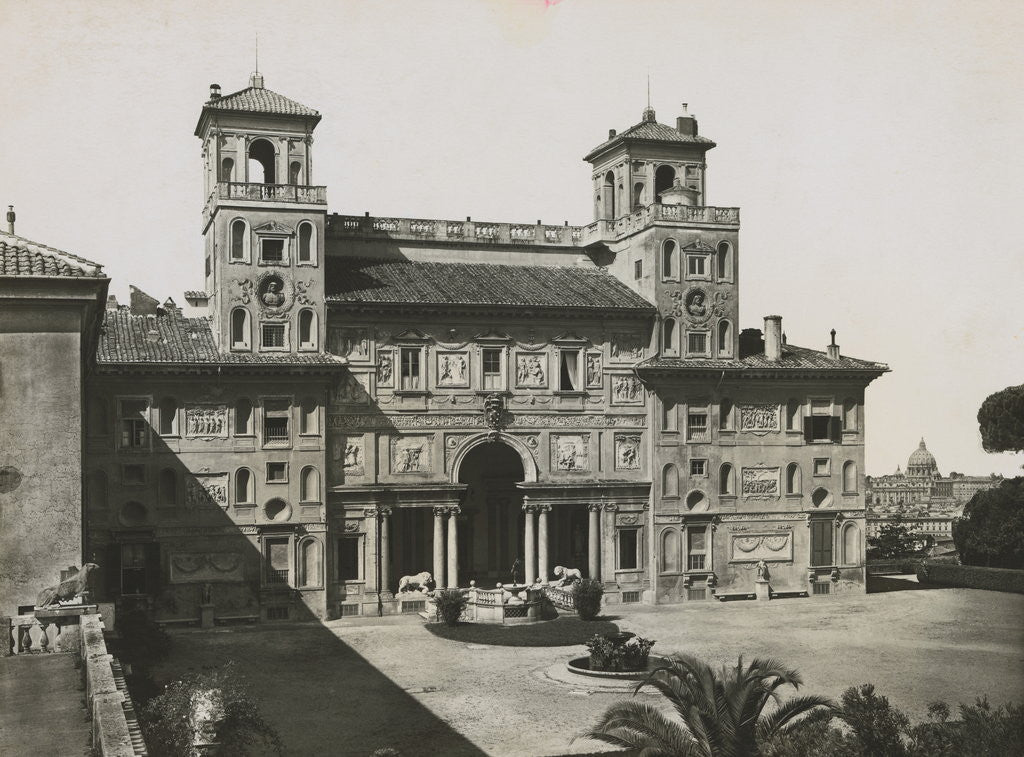 Detail of Exterior of Villa Medici by Anonymous