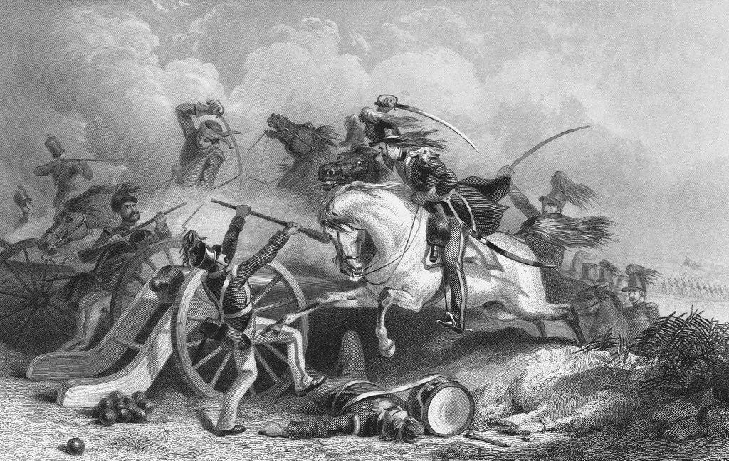Detail of Captain May's Charge at Resaca de la Palma by Anonymous