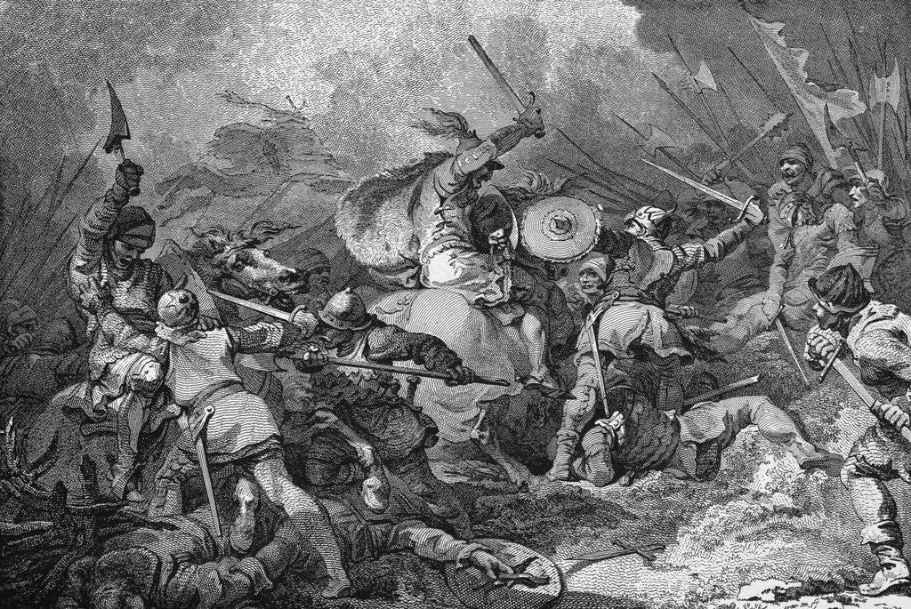 Detail of Troops Engaging in Battle by Anonymous