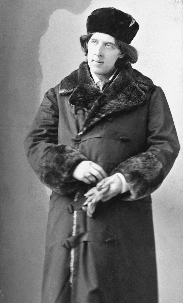 Detail of Portrait of Oscar Wilde by Anonymous