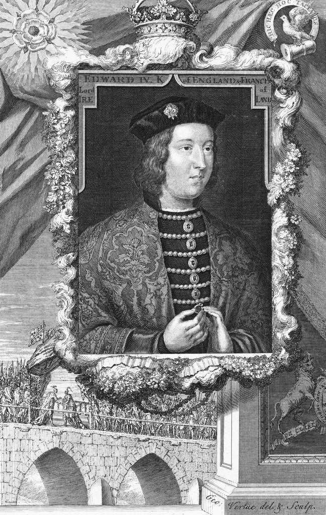 Detail of King Edward IV by Anonymous