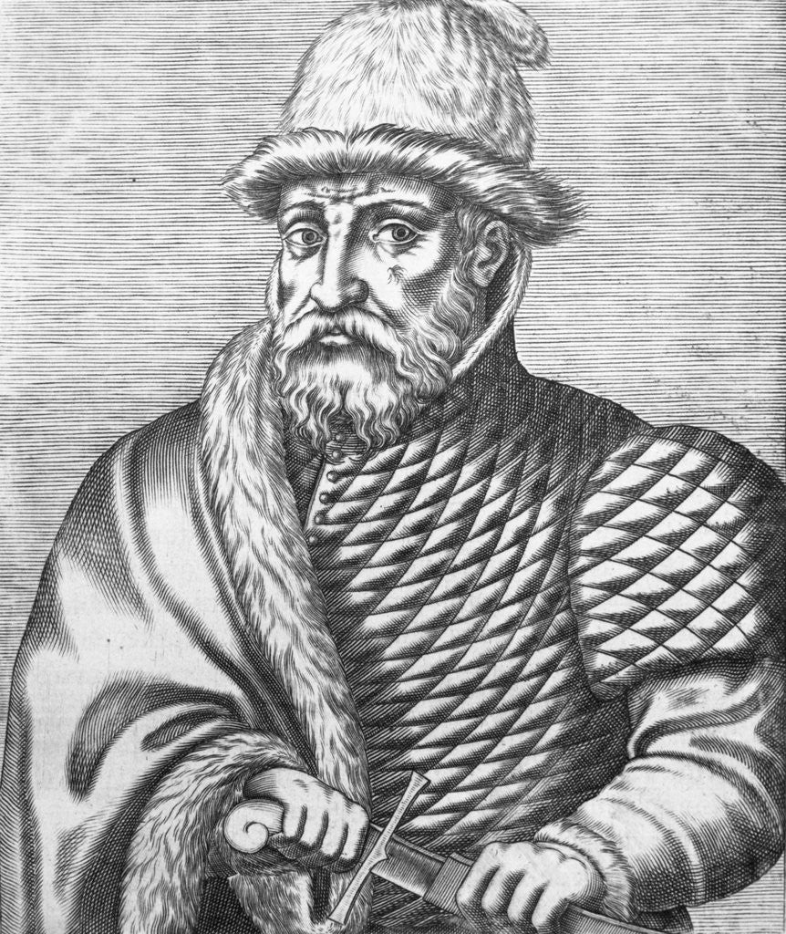 Detail of Mongolian Conqueror Tamerlane by Anonymous
