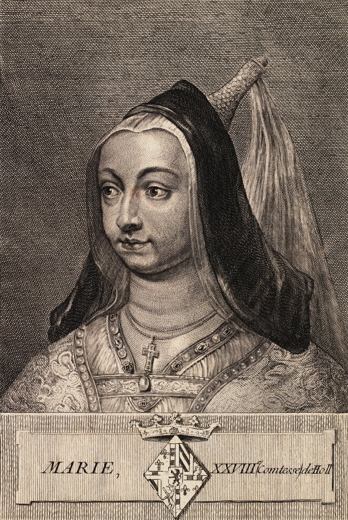 Detail of Portrait of the Mother of Philip I by Corbis