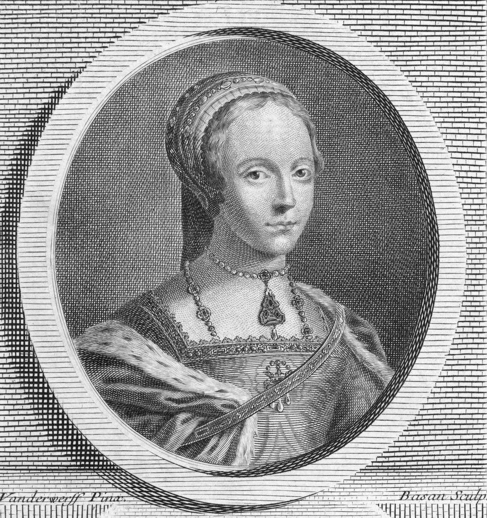Detail of English Activist Lady Jane Grey by Anonymous