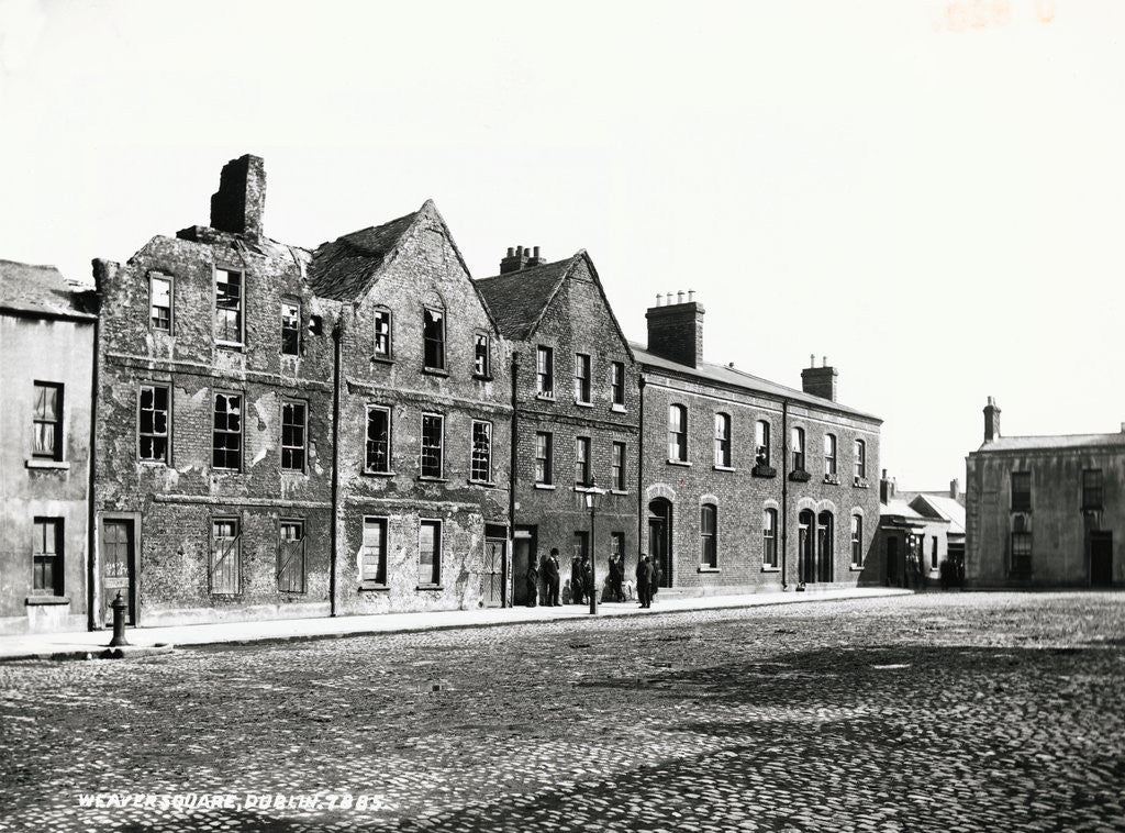 Detail of Dublin Street Scene by Anonymous