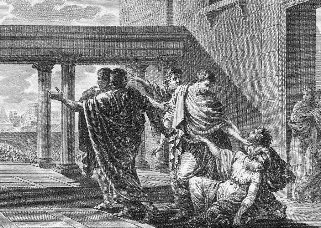 Detail of Illustration Showing Publius Licinius by Anonymous
