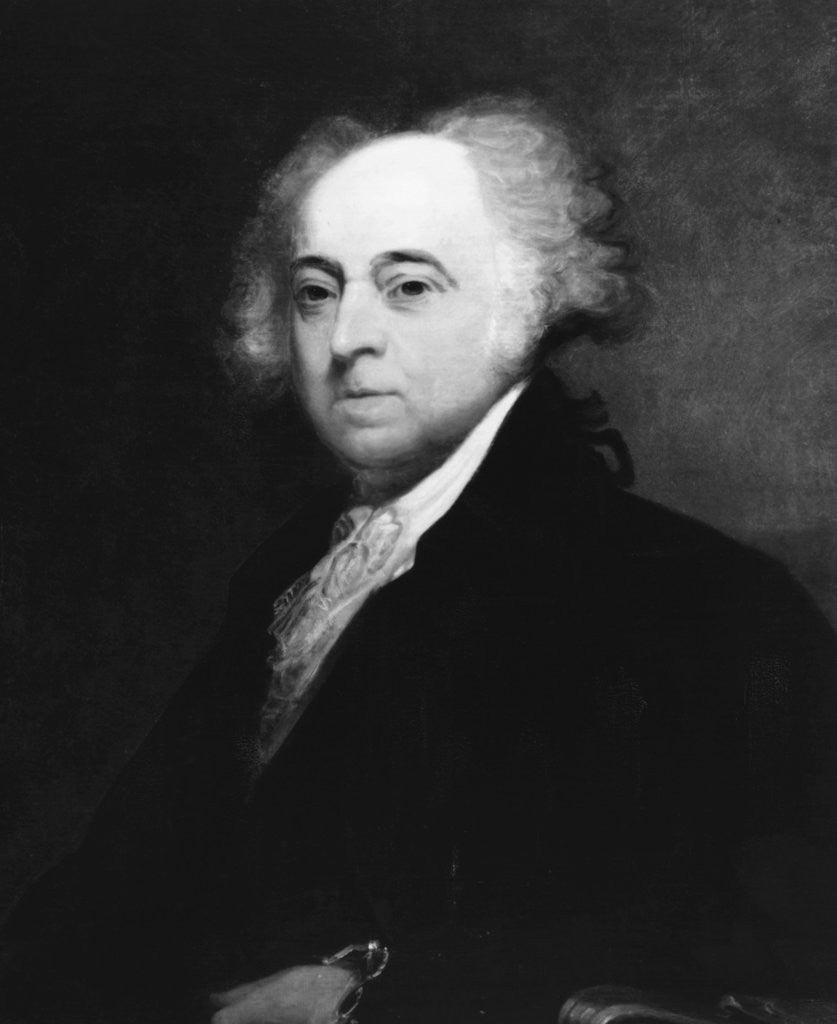 Detail of Portrait of John Adams by Anonymous