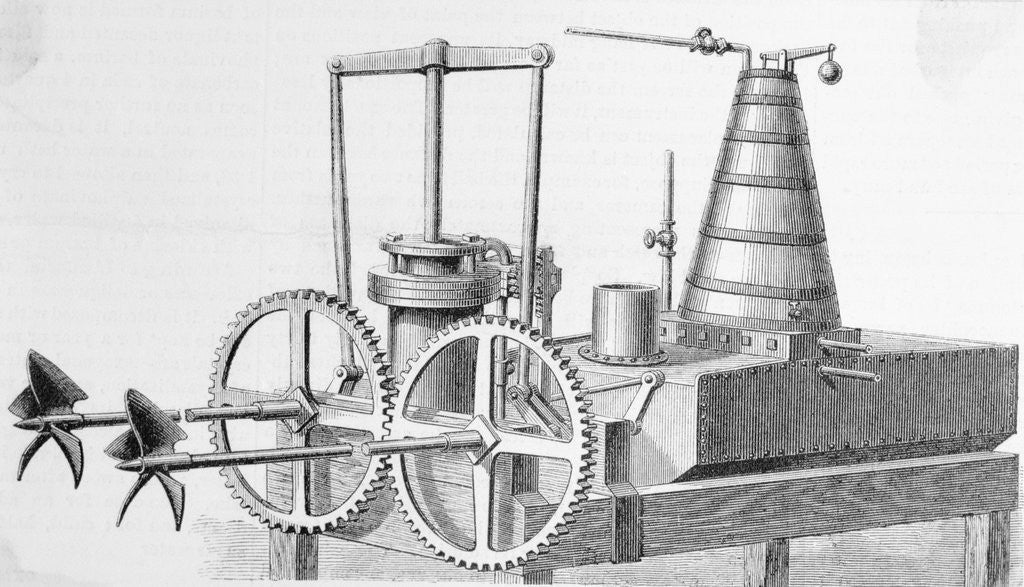Detail of Early Boiler Engine by Anonymous