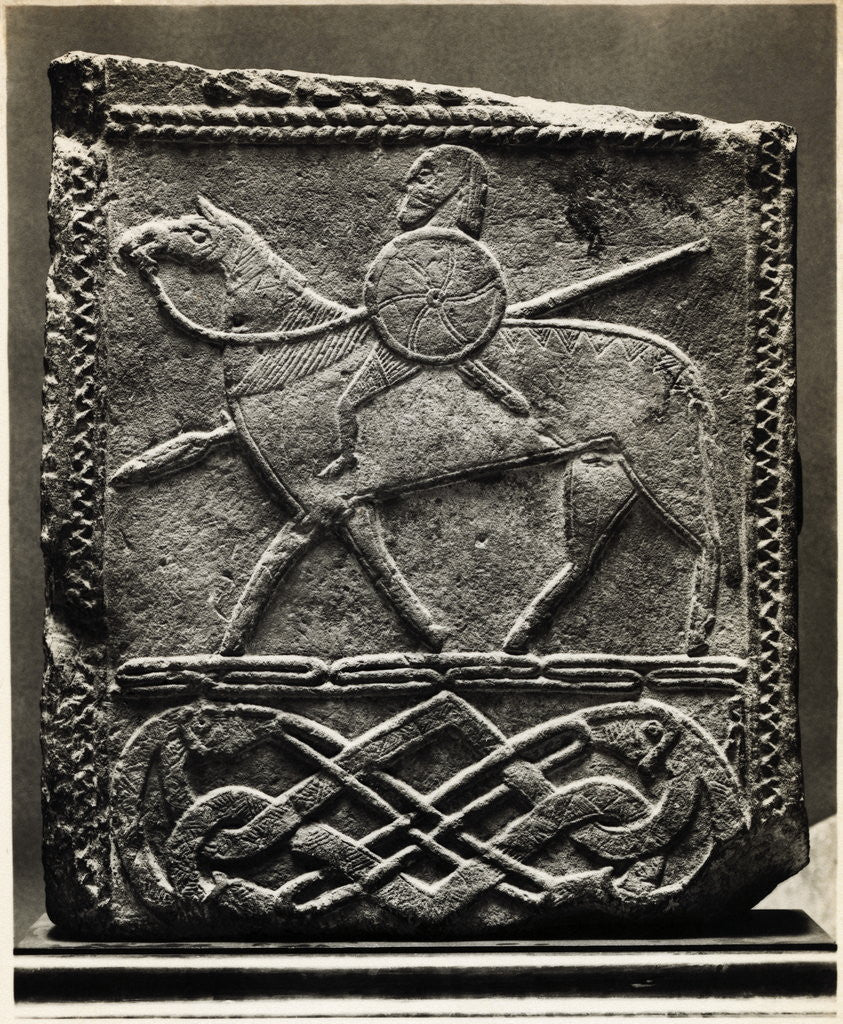 Detail of Relief of German Knight by Anonymous