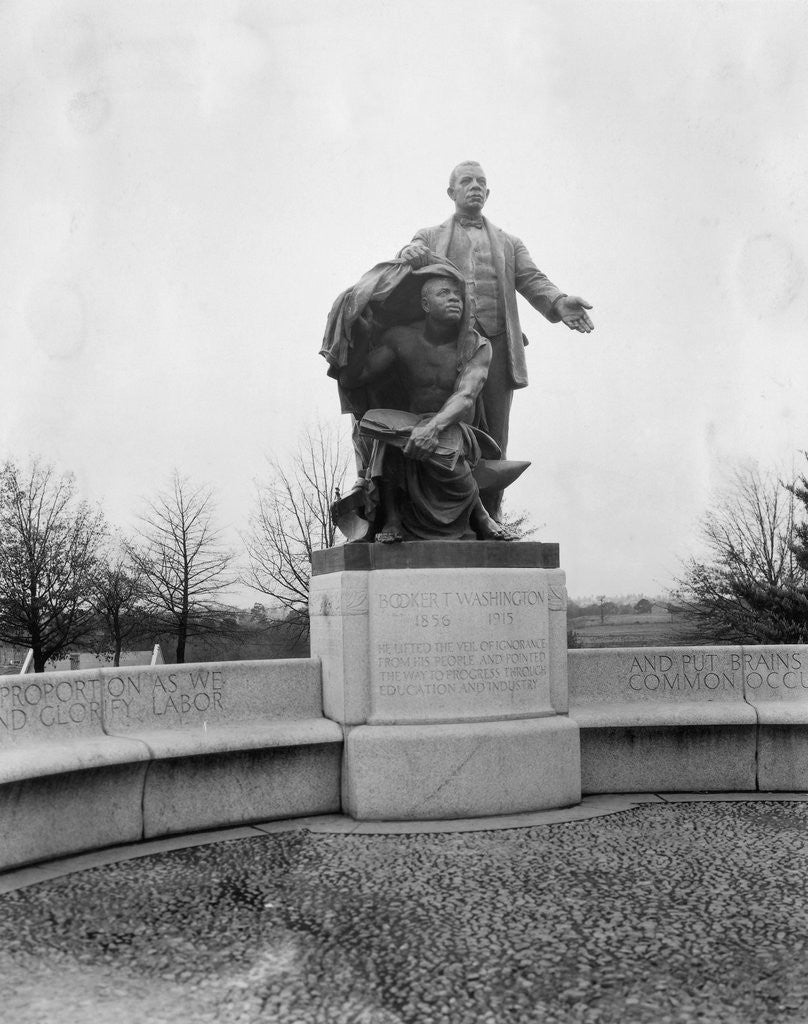 Detail of Statue of Booker T. Washington by Anonymous