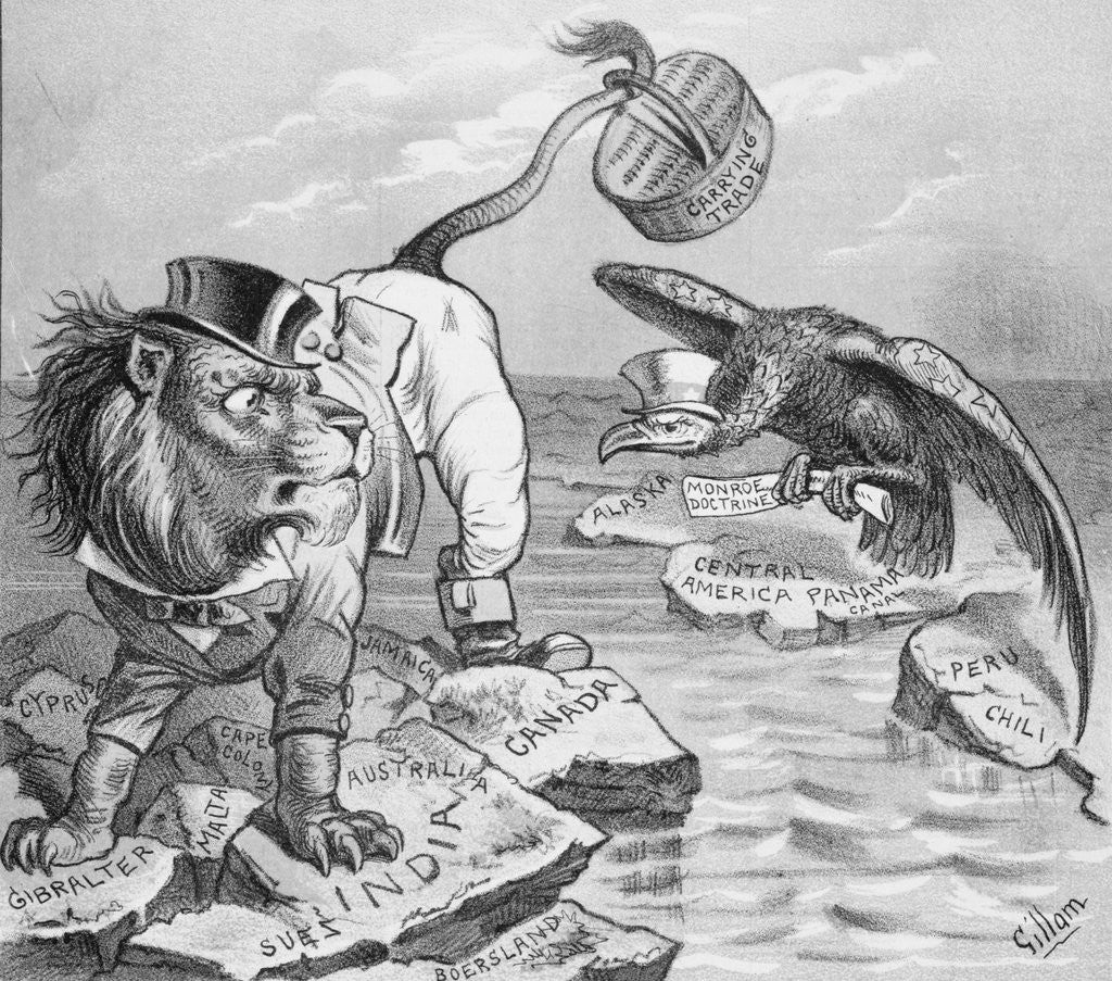 Detail of Depiction of Issues on Yankee Influence by Anonymous