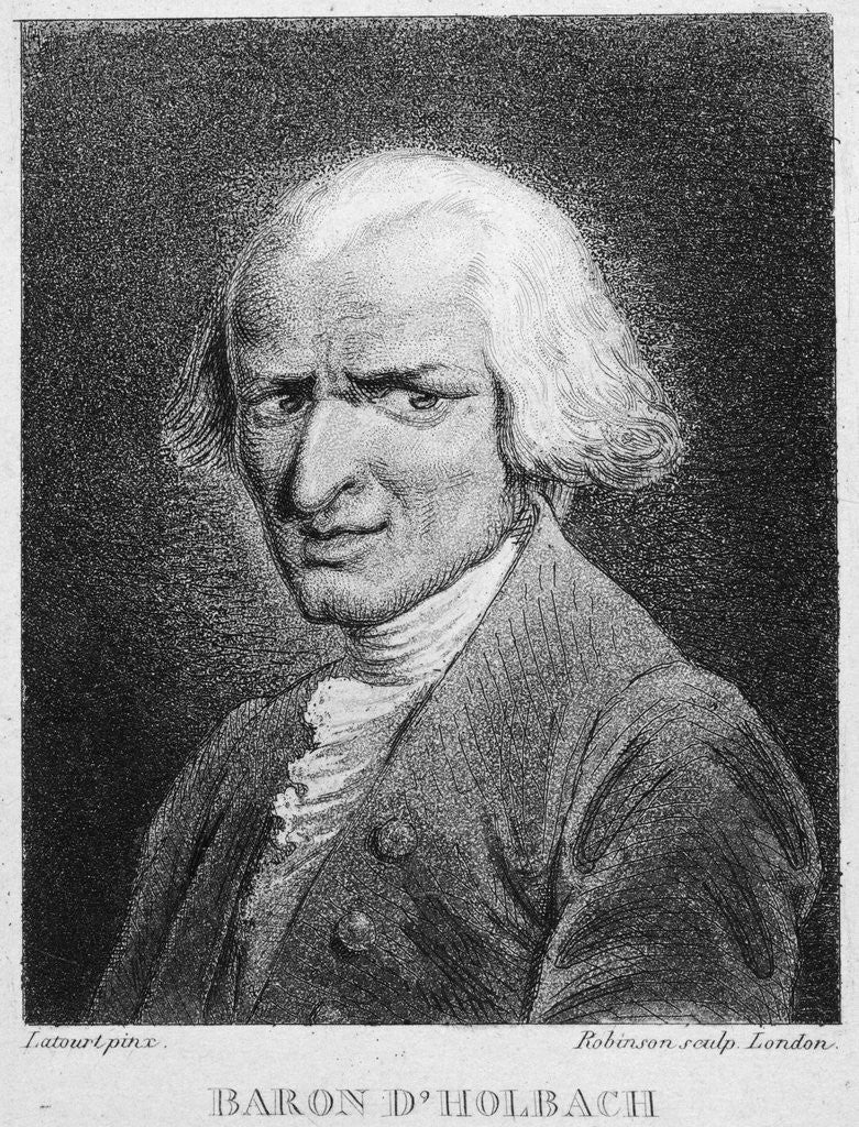 Detail of Paul Henri D'Holbach by Anonymous