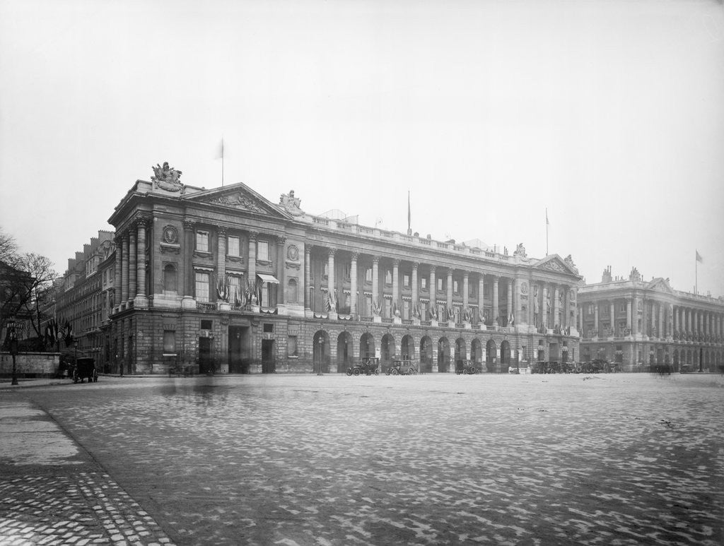 Detail of Residence of the US Negotiator in Paris by Anonymous
