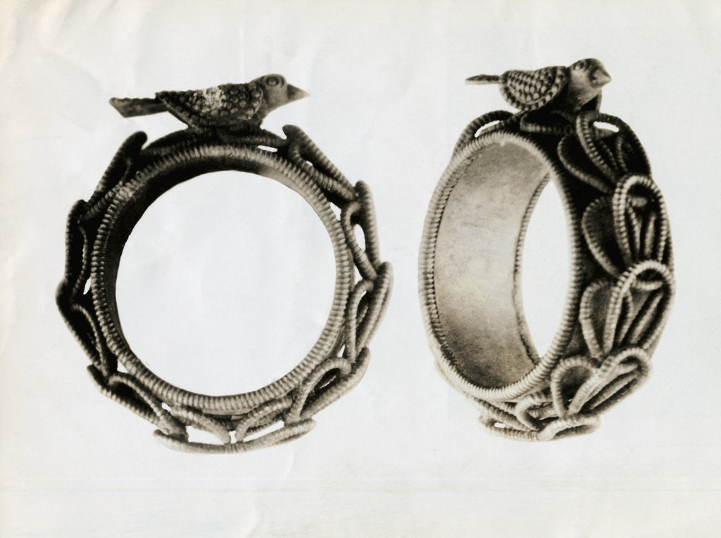 Detail of Angles of Ancient Ring by Anonymous