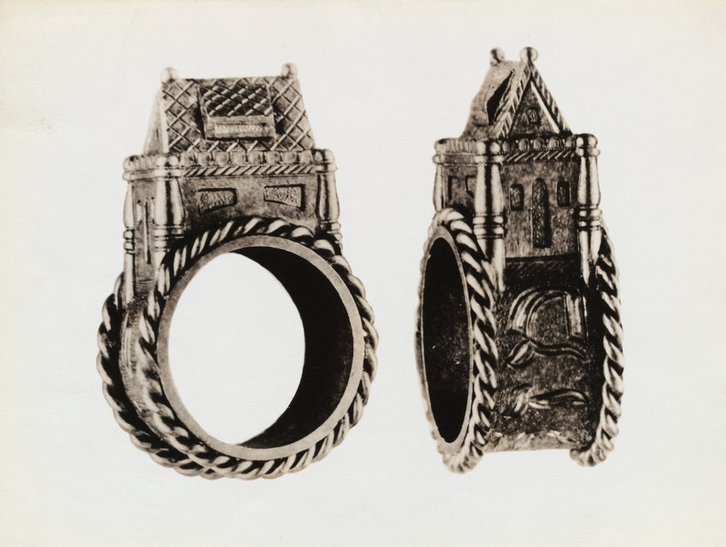 Detail of Angles of Ancient Ring by Anonymous