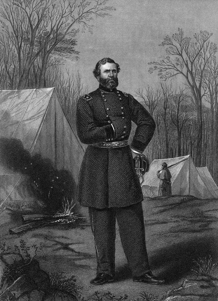 Detail of Union General George Henry Thomas by Anonymous