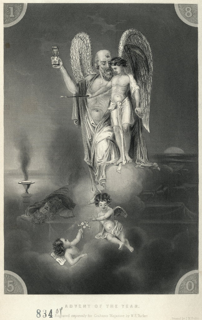 Detail of The Advent Of The Year by Anonymous