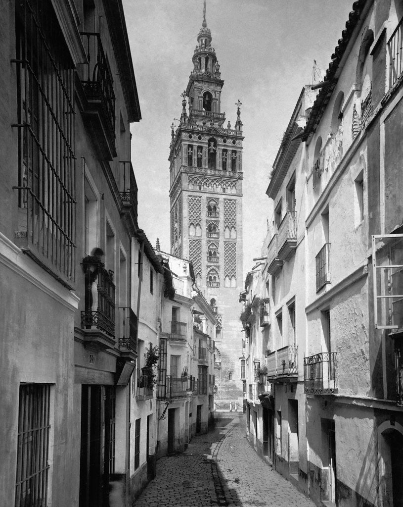 Detail of Exterior of Spain's Seville Architecture by Anonymous