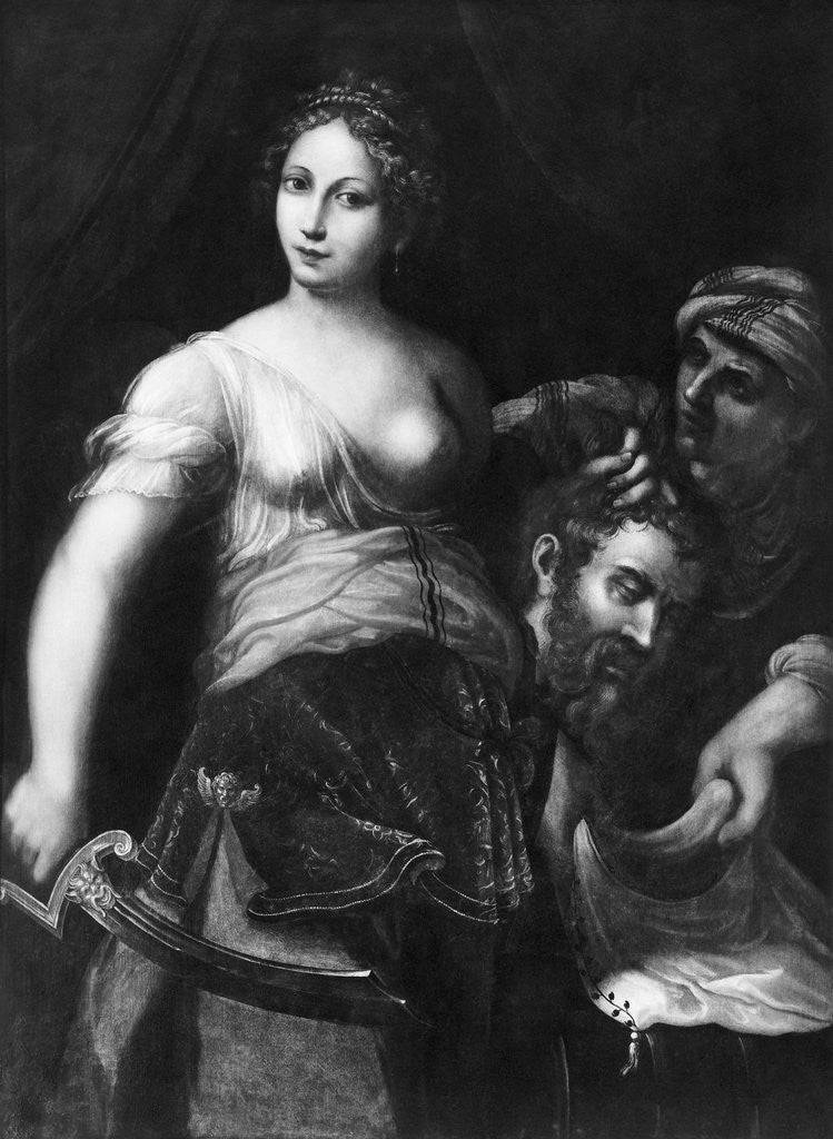 Detail of Painting of Judith and Head of Holofernes by Anonymous