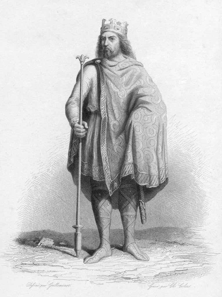 Detail of Portrait of Robert Le Fort by Anonymous