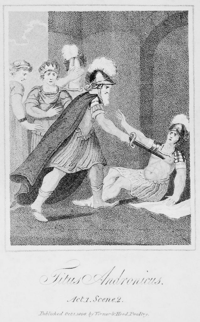 Detail of Scene from Titus Andronicus by Corbis
