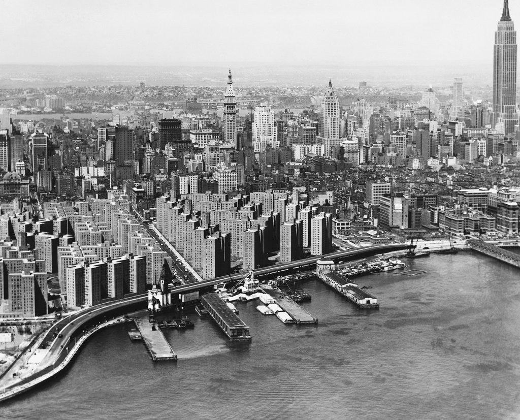 Detail of Vastness of Manhattan by Anonymous