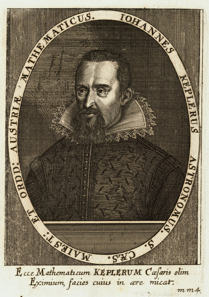 Detail of Portrait of Johannes Kepler by Corbis
