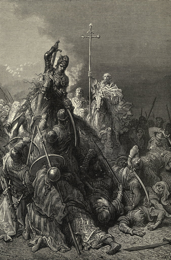 Detail of John Hunyadi and John Capistran Leading Battle by Anonymous