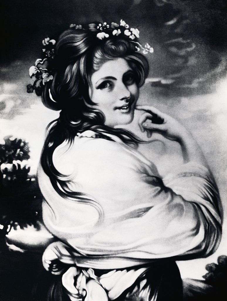 Detail of Lady Emma Hamilton by Anonymous