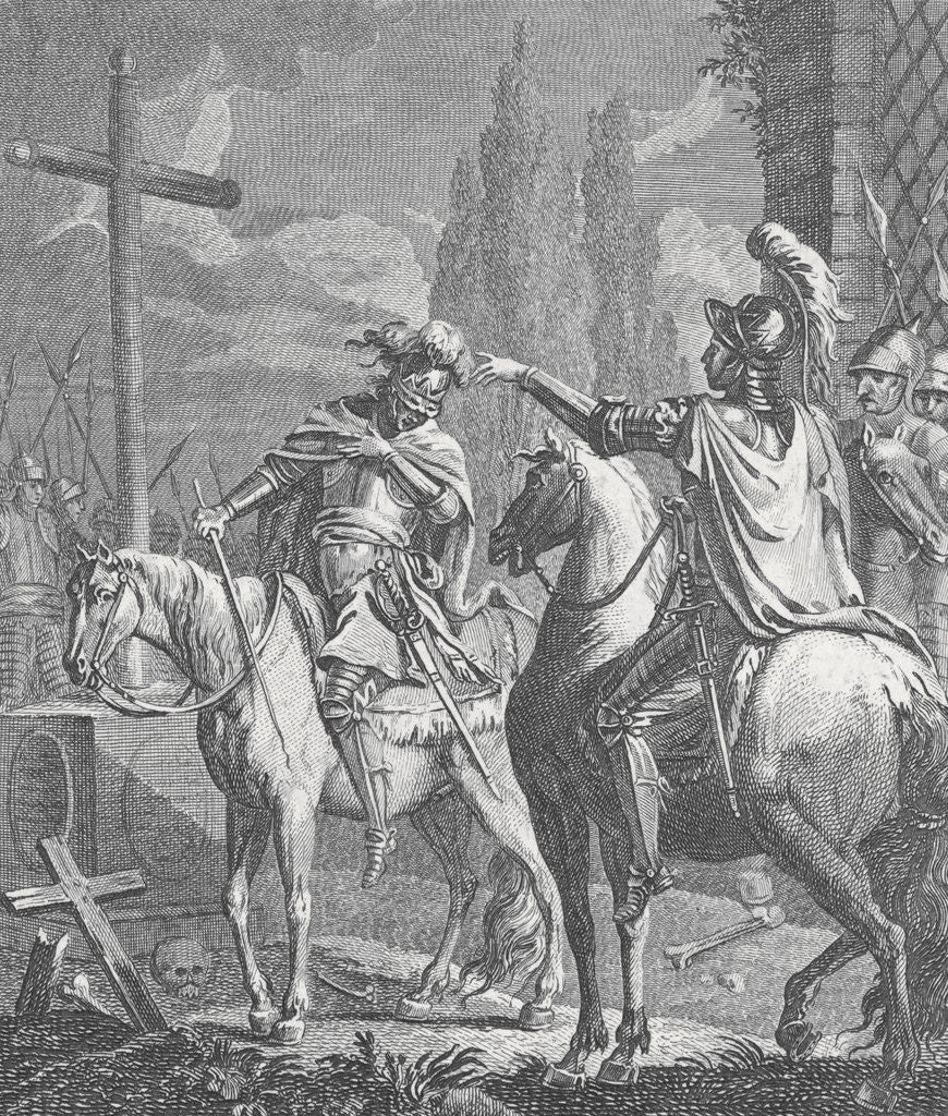 Detail of John de Baliol Commanding Battle Troops by Anonymous