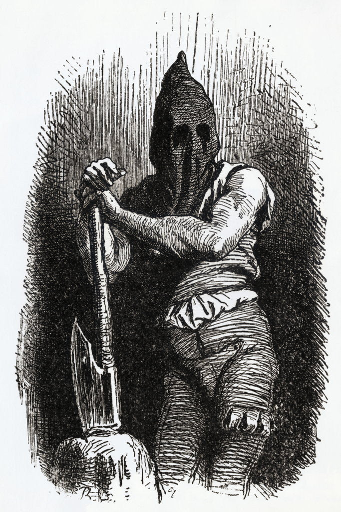 Detail of Illustration of Executioner by Corbis