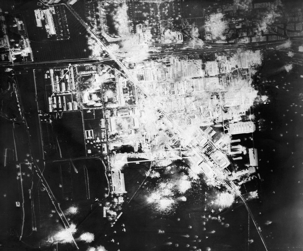 Detail of View of Devastated Land Site by Anonymous