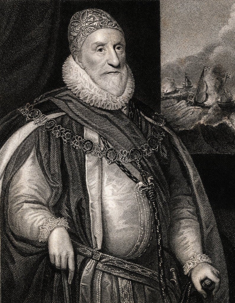 Detail of Charles Howard by Anonymous