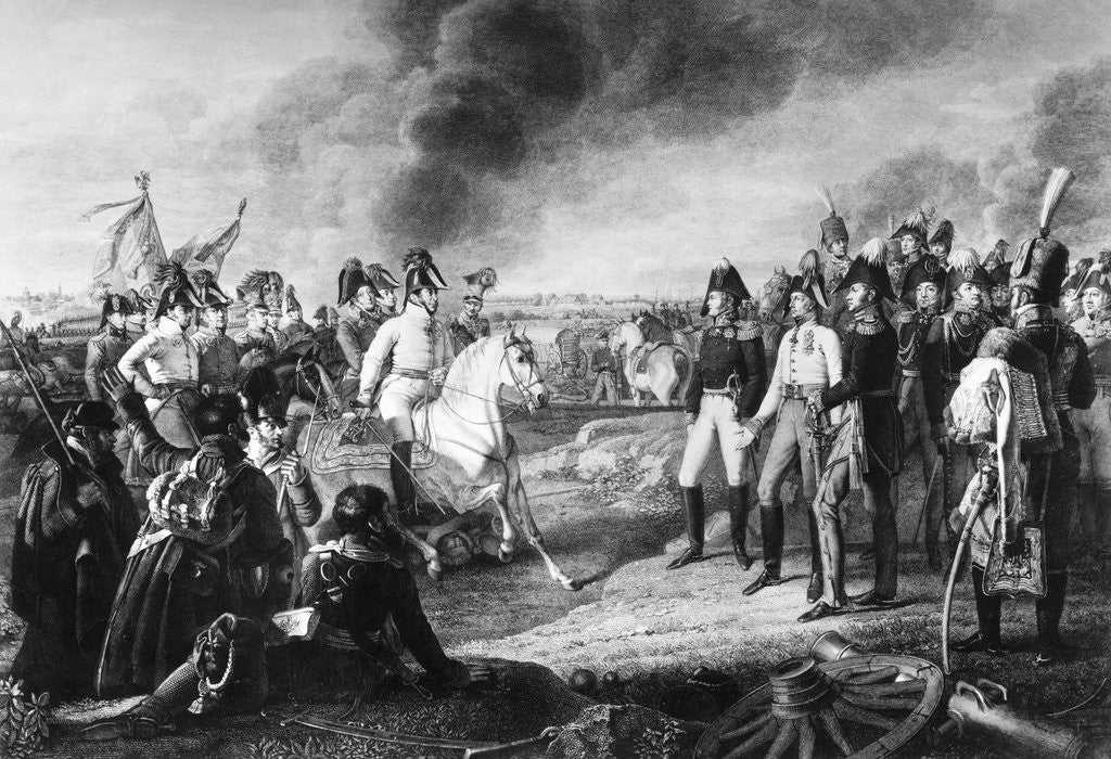 Detail of War Generals and Soldiers on Battle Scene by Anonymous