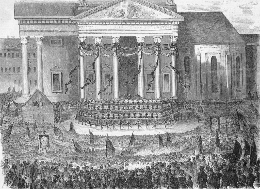 Detail of Coffins from Revolution by Anonymous