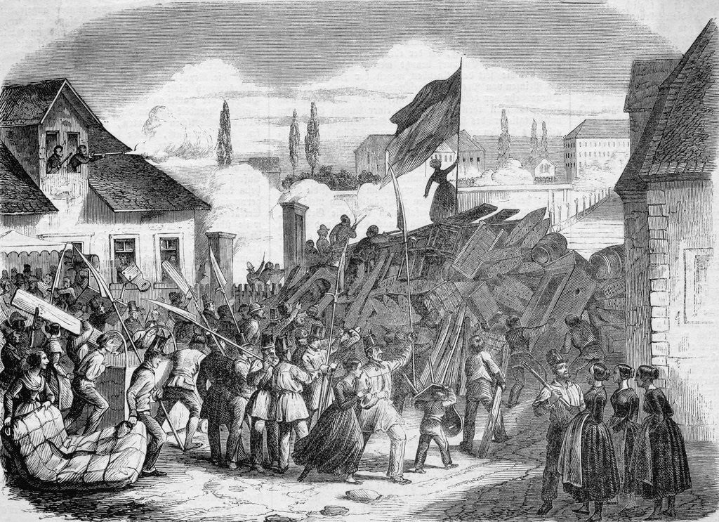 Detail of German Revolution by Anonymous