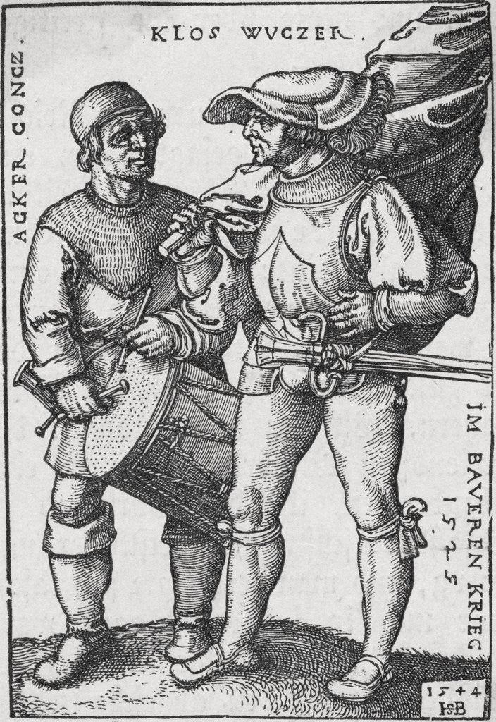 Detail of Illustration of Acker Concz and Klos Wuczer by Anonymous