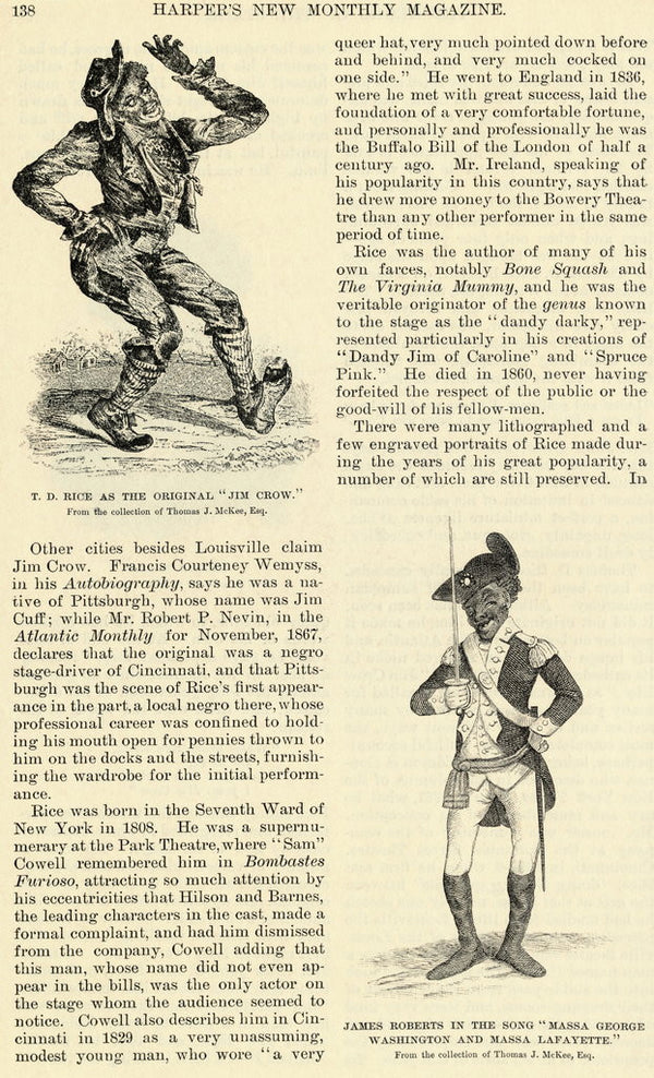 Thomas D. Rice posters & prints by Anonymous