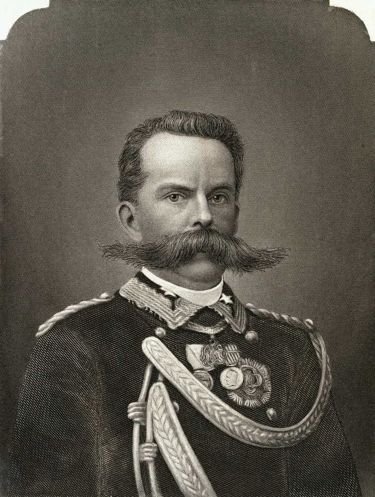 Detail of Italy's King Umberto I by Corbis