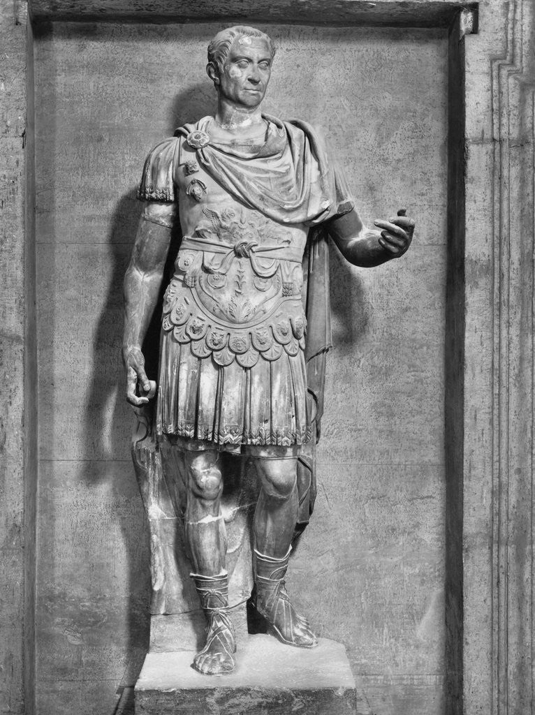 Detail of Statue of Julius Caesar by Anonymous